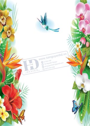 Flower, Frames, Vector Bông Hoa, Vòng Hoa 75