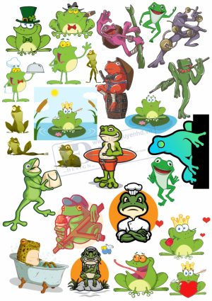 Frog, Chú Ếch Xanh, Vector Con Ếch (1)