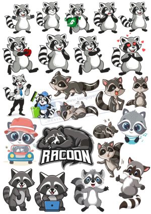 Gấu Mèo, Vector Động Vật (1)