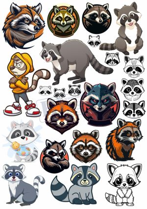 Gấu Mèo, Vector Động Vật (2)