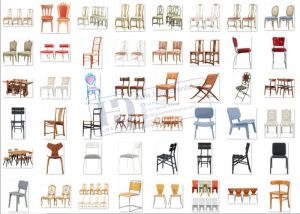 Ghế Gỗ, Ghế Đệm, Đồ Gỗ Nội Thất PNG 2