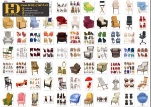 Ghế Gỗ, Ghế Đệm, Đồ Nội Thất PNG 1