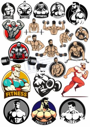 Gym Fitness, Vector Tập Gym 14
