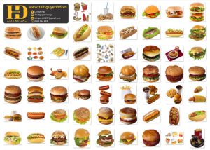Hamburger, Bánh Mỳ, Bánh Mỳ Kẹp Thịt PNG 1
