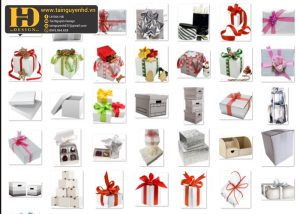 Hộp Quà, Hộp Quà Tặng Tách Nền PNG 13