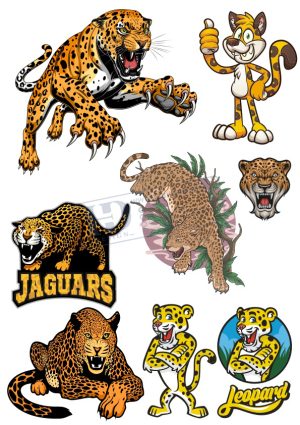 Jaguars, Con Báo, Vector Động Vật