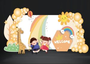 Khung Hình Check-in, Chụp Ảnh Thiếu Nhi, Trường Học (16)