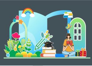 Khung Hình Check-in, Chụp Ảnh Thiếu Nhi, Trường Học (34)
