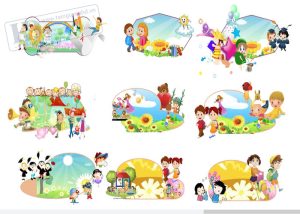 Khung Viền Trang Trí Mầm Non 5