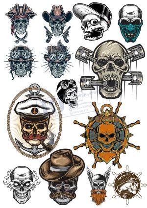 Kull, Đầu Lâu, Vector Đầu Lâu (11)