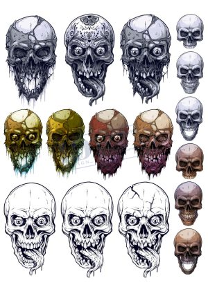 Kull, Đầu Lâu, Vector Đầu Lâu (14)