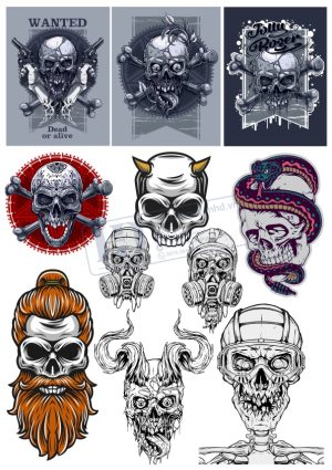 Kull, Đầu Lâu, Vector Đầu Lâu (21)