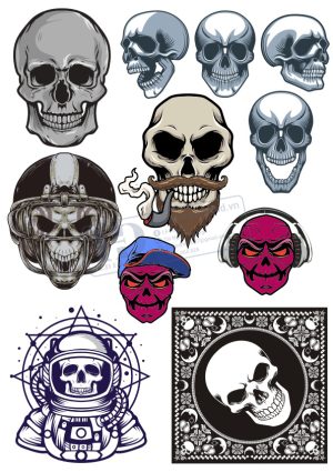 Kull, Đầu Lâu, Vector Đầu Lâu (4)