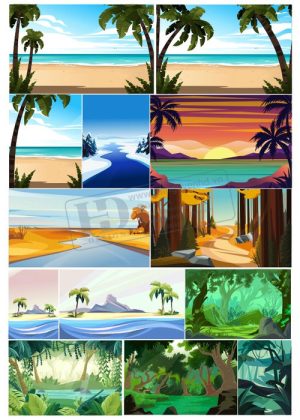 Landscapem, Vector Phong Cảnh, Đồi Núi 11