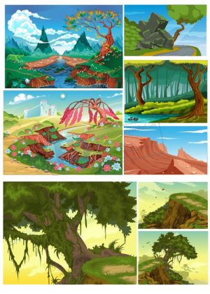 Landscapem, Vector Phong Cảnh, Đồi Núi 20