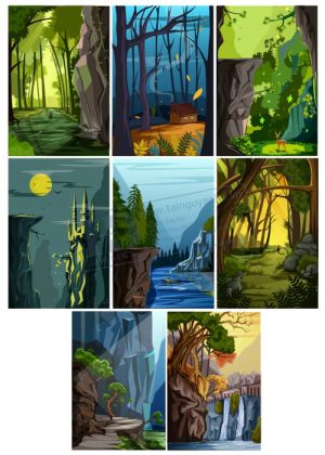 Landscapem, Vector Phong Cảnh, Đồi Núi 21