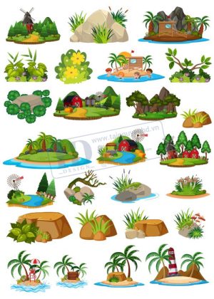 Landscapem, Vector Phong Cảnh, Đồi Núi 22