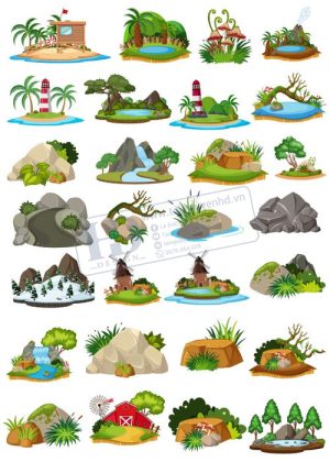 Landscapem, Vector Phong Cảnh, Đồi Núi 23