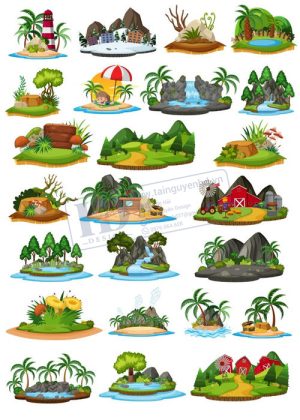 Landscapem, Vector Phong Cảnh, Đồi Núi 25
