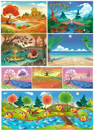 Landscapem, Vector Phong Cảnh, Đồi Núi 27