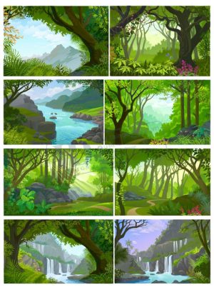 Landscapem, Vector Phong Cảnh, Đồi Núi 30