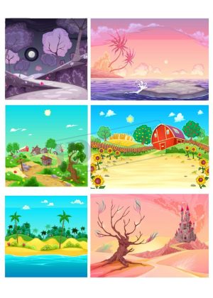 Landscapem, Vector Phong Cảnh, Đồi Núi 35