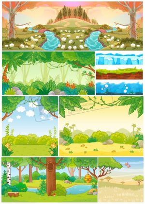 Landscapem, Vector Phong Cảnh, Đồi Núi 7