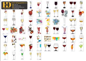 Ly Rượu, Ly Sinh Tố, Nước Ép  PNG 2