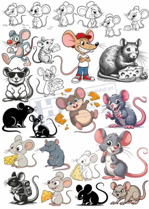 Mouse, Con Chuột, Vector Con Chuột  2