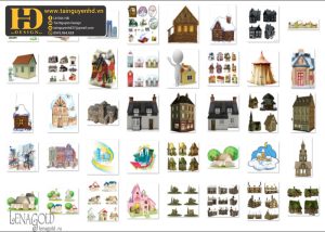 Ngôi Nhà, Túp Lều, Lâu Đài PNG 1