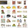 Ngôi Nhà, Túp Lều, Lâu Đài PNG 5