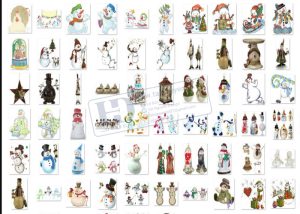 Người Tuyết, Ông Già Noel PNG 2