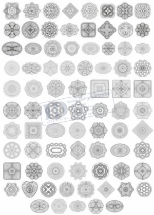 Pattern, Hoa Văn Tem Vỡ, Tem Bảo Hành, Tem Nhãn (58)