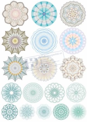 Pattern, Hoa Văn Tem Vỡ, Tem Bảo Hành, Tem Nhãn (59)
