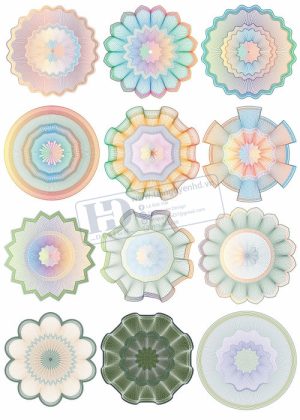 Pattern, Hoa Văn Tem Vỡ, Tem Bảo Hành, Tem Nhãn (60)