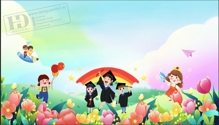 Phông Nền Lễ Tốt Nghiệp, Họp Lớp (1)