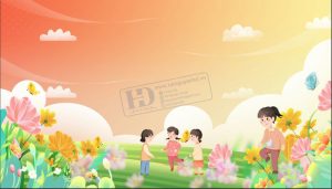 Phông Nền Thiếu Nhi, Maket Mầm Non, Trường Học (26)