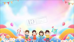 Phông Nền Thiếu Nhi, Maket Mầm Non, Trường Học (30)