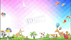 Phông Nền Thiếu Nhi, Maket Mầm Non, Trường Học (54)