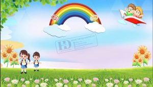 Phông Nền Thiếu Nhi, Maket Mầm Non, Trường Học (64)