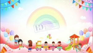 Phông Nền Thiếu Nhi, Maket Mầm Non, Trường Học (70)
