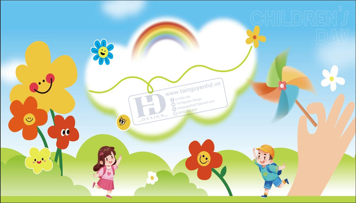 Phông Nền Thiếu Nhi, Maket Mầm Non, Trường Học (81)