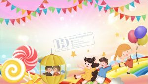 Phông Nền Thiếu Nhi, Maket Mầm Non, Trường Học (90)