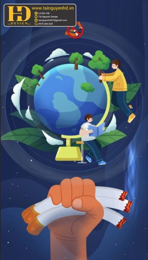 Poster Ngày Thế Giới Không Thuốc Lá (74)