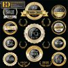Premium Quality, Vector Logo Huy Hiệu, Gold (10)