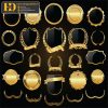Premium Quality, Vector Logo Huy Hiệu, Gold (101)