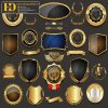 Premium Quality, Vector Logo Huy Hiệu, Gold (23)