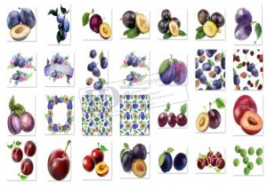Quả Mận, Quả Mận Tím, Hoa Quả PNG 3