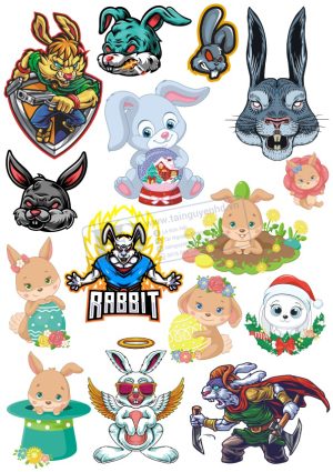 Rabbit, Con Thỏ, Vector Động Vật (3)