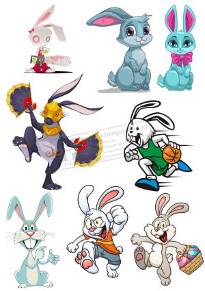 Rabbit, Con Thỏ, Vector Động Vật (4)